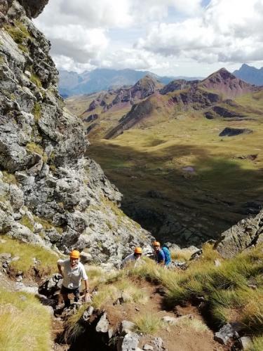 Barranco de Culibillas in the way up to Anayet lakes